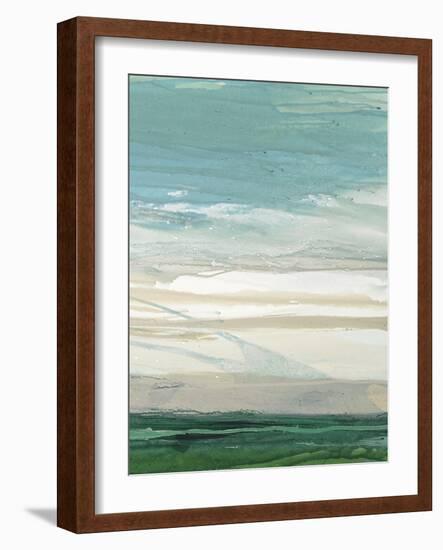 Cloud Cover 2-Lora Gold-Framed Art Print