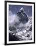 Cloud Cover Approaching Ama Dablam, Nepal-Michael Brown-Framed Premium Photographic Print