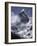 Cloud Cover Approaching Ama Dablam, Nepal-Michael Brown-Framed Photographic Print