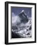 Cloud Cover Approaching Ama Dablam, Nepal-Michael Brown-Framed Photographic Print