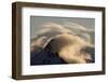 Cloud Covered Mountain Peaks at Sunset in Katmai National Park-Paul Souders-Framed Photographic Print