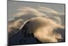 Cloud Covered Mountain Peaks at Sunset in Katmai National Park-Paul Souders-Mounted Photographic Print