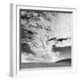 Cloud Covered Open Sky over Desert Landscape-Andreas Feininger-Framed Premium Photographic Print