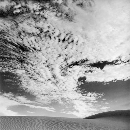 'Cloud Covered Open Sky over Desert Landscape' Photographic Print ...