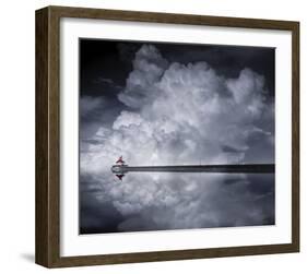 Cloud Desending-Like He-Framed Giclee Print