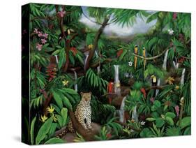 Cloud Forest Creatures-Betty Lou-Stretched Canvas