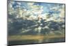 Cloud formations after sunrise, Hulopo'e Bay, Lanai Island, Hawaii, USA-Stuart Westmorland-Mounted Photographic Print