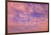 Cloud formations near Sunset, Inside Passage near Vancouver Island, British Columbia, Canada-Stuart Westmorland-Framed Photographic Print