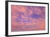 Cloud formations near Sunset, Inside Passage near Vancouver Island, British Columbia, Canada-Stuart Westmorland-Framed Photographic Print