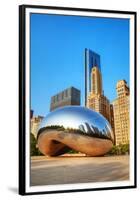 Cloud Gate in Millenium Park-null-Framed Premium Giclee Print