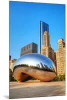 Cloud Gate in Millenium Park-null-Mounted Premium Giclee Print