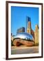 Cloud Gate in Millenium Park-null-Framed Premium Giclee Print