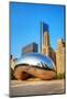 Cloud Gate in Millenium Park-null-Mounted Art Print