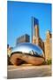 Cloud Gate in Millenium Park-null-Mounted Art Print