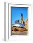 Cloud Gate Millenium Park-null-Framed Art Print