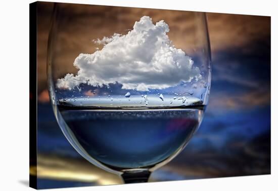 Cloud In A Glass-Chechi Peinado-Stretched Canvas