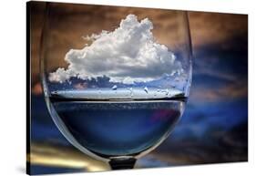 Cloud In A Glass-Chechi Peinado-Stretched Canvas