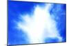 Cloud (In Blue Sky) Art Poster Print-null-Mounted Poster