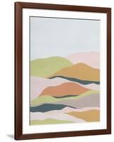 Cloud Layers III-Melissa Wang-Framed Art Print