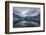 Cloud, Long Exposure, Norwegian Fjord with Reflection in the Water and Mountains in the Background-Niki Haselwanter-Framed Photographic Print