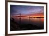 Cloud Magic at Sunset Over San Francisco, Bay Bridge, Treasure Island-Vincent James-Framed Photographic Print