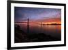 Cloud Magic at Sunset Over San Francisco, Bay Bridge, Treasure Island-Vincent James-Framed Photographic Print