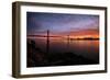 Cloud Magic at Sunset Over San Francisco, Bay Bridge, Treasure Island-Vincent James-Framed Photographic Print