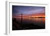 Cloud Magic at Sunset Over San Francisco, Bay Bridge, Treasure Island-Vincent James-Framed Photographic Print