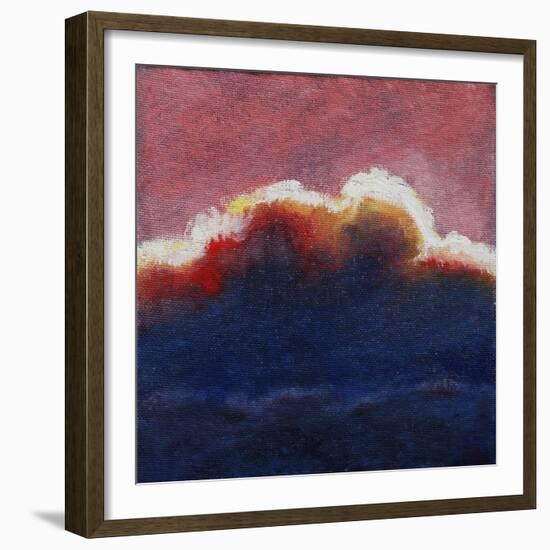 Cloud Miniature I, 2016-Helen White-Framed Giclee Print