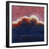 Cloud Miniature I, 2016-Helen White-Framed Giclee Print