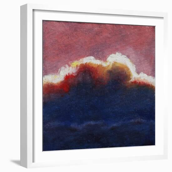 Cloud Miniature I, 2016-Helen White-Framed Giclee Print