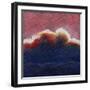 Cloud Miniature I, 2016-Helen White-Framed Giclee Print