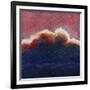 Cloud Miniature I, 2016-Helen White-Framed Giclee Print