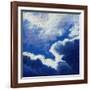 Cloud Miniature VII, 2016,-Helen White-Framed Giclee Print