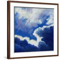 Cloud Miniature VII, 2016,-Helen White-Framed Giclee Print