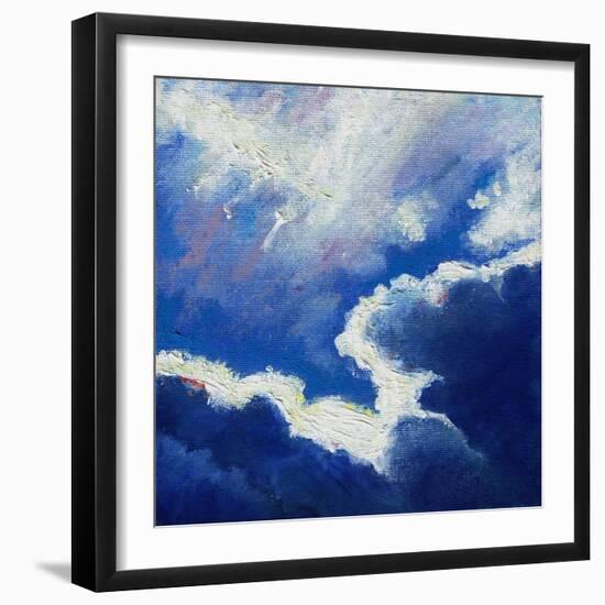 Cloud Miniature VII, 2016-Helen White-Framed Giclee Print