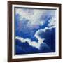 Cloud Miniature VII, 2016-Helen White-Framed Giclee Print