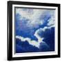 Cloud Miniature VII, 2016-Helen White-Framed Giclee Print