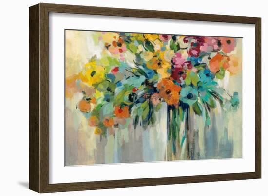 Cloud of Flowers-Silvia Vassileva-Framed Art Print