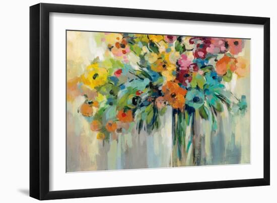 Cloud of Flowers-Silvia Vassileva-Framed Art Print