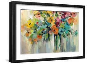 Cloud of Flowers-Silvia Vassileva-Framed Art Print