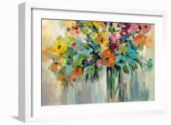 Cloud of Flowers-Silvia Vassileva-Framed Art Print