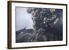Cloud of Volcanic Ash from Sakurajima Kagoshima Japan-Nosnibor137-Framed Photographic Print