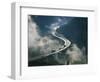 Cloud on Either Side of Elevated Road at the Brenner Pass in Austria, Europe-Rainford Roy-Framed Photographic Print