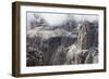 Cloud on the Dramatic Sass Pordoi Mountain in the Dolomites Near Canazei-Martin Child-Framed Photographic Print