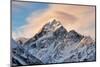 Cloud over Mount Cook, New Zealand-Cn0ra-Mounted Photographic Print