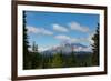 Cloud over Mount St. Helens, part of the Cascade Range, Pacific Northwest region, Washington State,-Martin Child-Framed Photographic Print