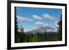 Cloud over Mount St. Helens, part of the Cascade Range, Pacific Northwest region, Washington State,-Martin Child-Framed Photographic Print