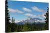 Cloud over Mount St. Helens, part of the Cascade Range, Pacific Northwest region, Washington State,-Martin Child-Stretched Canvas