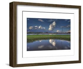 Cloud Patch-Bob Larson-Framed Art Print